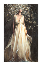 Load image into Gallery viewer, &quot;If You Like the Moon, Don&#39;t Hide From the Night&quot; - hand signed paper print