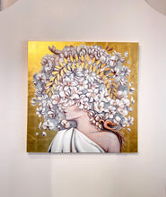 Load image into Gallery viewer, Phoenix Warrior- hand-embellished giclee