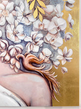 Load image into Gallery viewer, Phoenix Warrior- hand-embellished giclee
