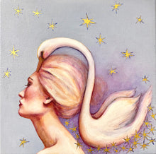 Load image into Gallery viewer, The Left Wing of the White Swan is Where Dreaming Began